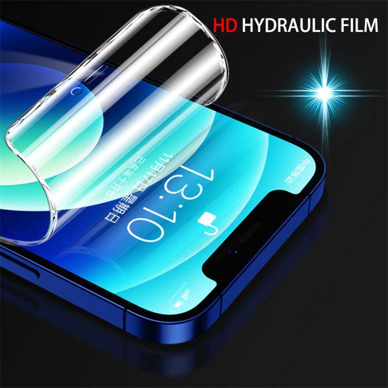 Ốp Điện Thoại Hydrogel Mềm Bảo Vệ Toàn Diện Cho iPhone 13 12 11 Pro Max Mini X XR XS Max 7 8 6 6s Plus SE 2020 2022