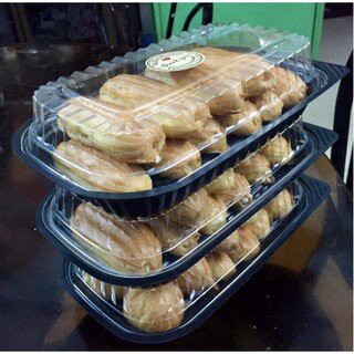 [FREESHIP] 10 HỘP SUSHI ĐẾ ĐEN HÌNH CHỮ NHẬT HT17 - Hộp Đựng Bánh | BigBuy360 - bigbuy360.vn