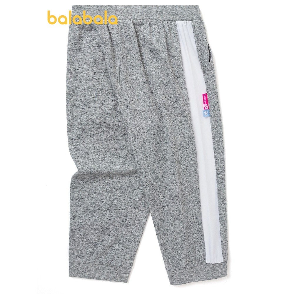 (7-16 tuổi) Quần lửng bé gái hãng BALABALA 20322111300200202 (màu ghi) và 20322111300290001 (màu đen)