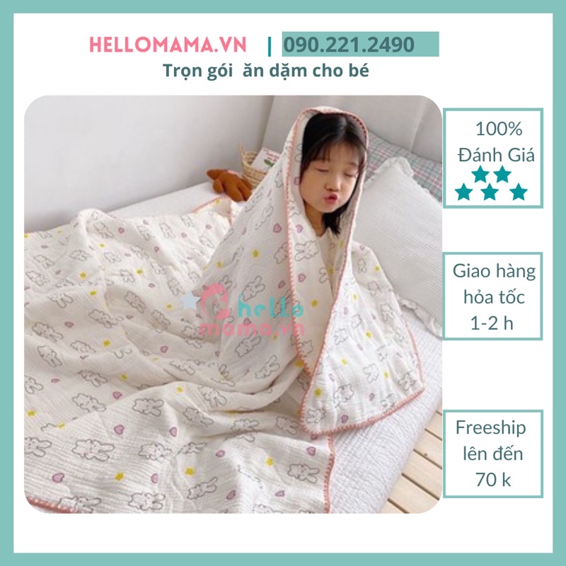 Chăn Xô Cho Bé / Chăn Xô Cao Cấp Manny Cho Bé