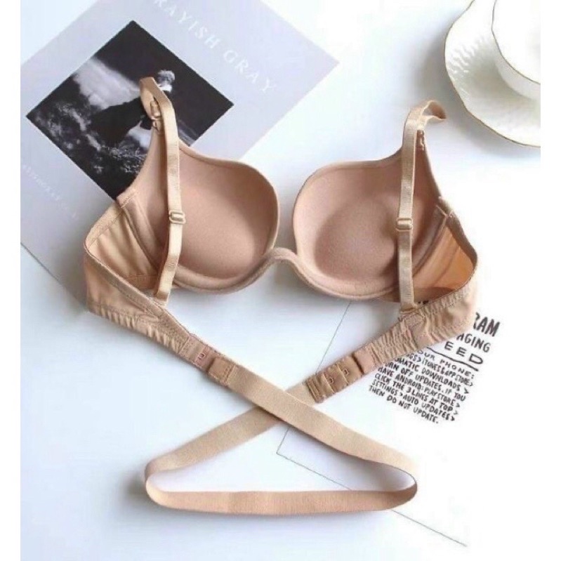 Áo Lót Nâng Ngực Multiway Mặc Được 7 Kiểu Hở Ngực tạo Khe