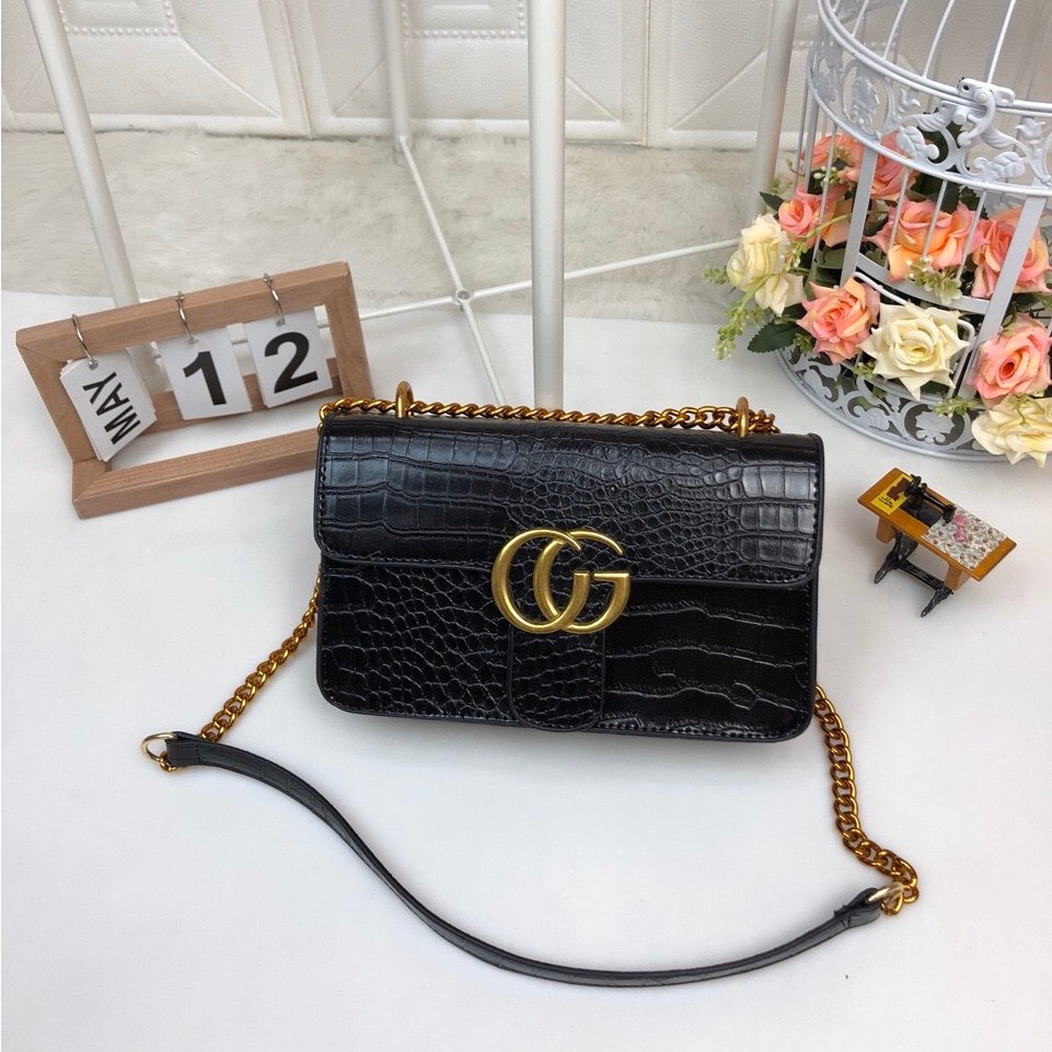 [Mã WAST10K giảm 10K đơn bất kỳ] TÚI XÁCH NỮ GG DA RẰN TÚI XÁCH NỮ ĐEO VAI HÀNG NHẬP LOẠI 1 TXGGRAN + hình thật siêu hot