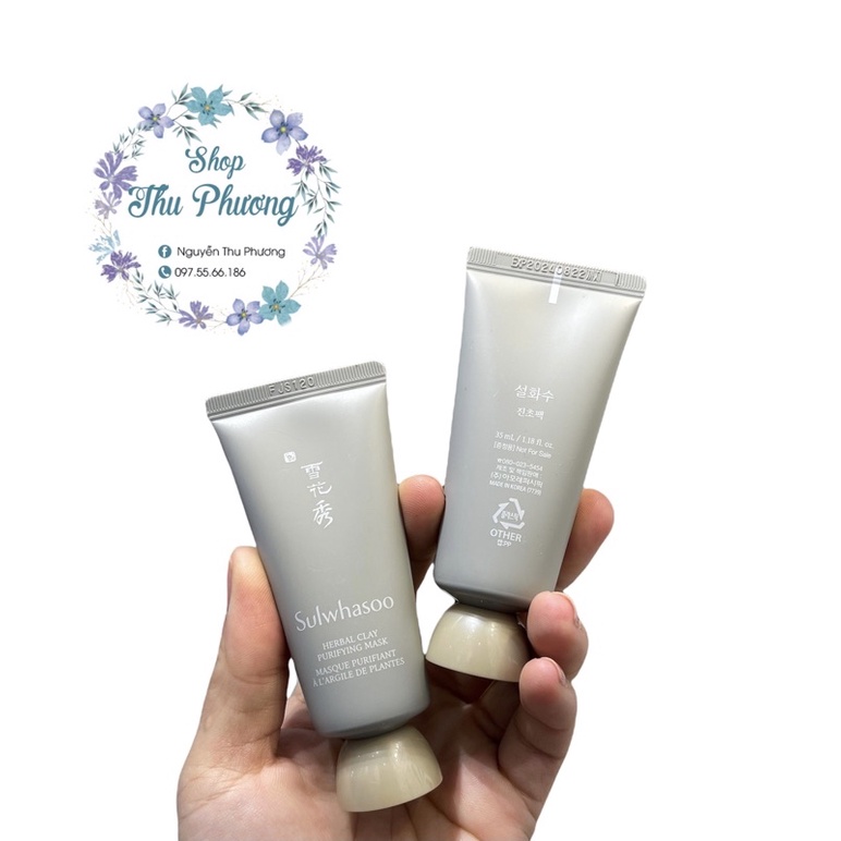 Tuyp mặt nạ Đất sét sulwhasoo 35ml (mẫu mới )