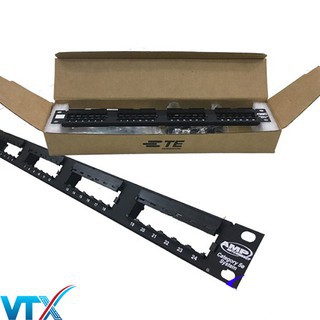 Patch panel COMMSCOPE/AMP 24 port Cat5e