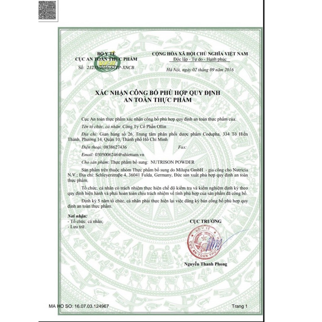 SỮADINH DƯỠNG CAO CHO NGƯỜI GẦY ỐM - Sữa Nutrison Powder 430g | BigBuy360 - bigbuy360.vn