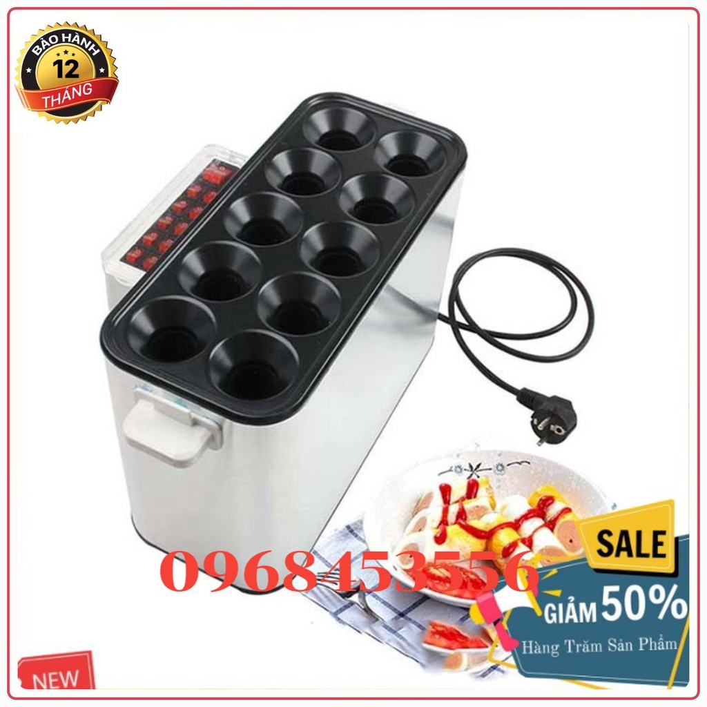 Máy làm bánh trứng cuộn xúc xích công nghiệp