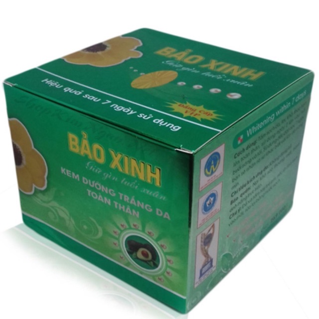 Kem dưỡng trắng da toàn thân Bảo Xinh 80g