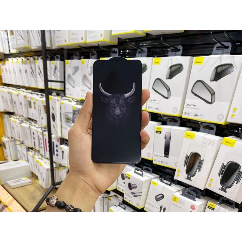 Kính Cường Lực Kingbull Hãng MiPow- Nillkin - BlueO dành Cho iPhone - Kính cường lực đẹp nhất Real 3D - 9H