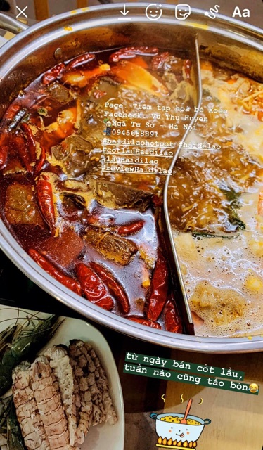Cốt LẨU TÔM siêu ngọt nước HAIDILAO🦐