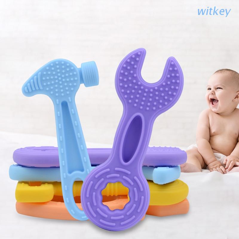 Set 4 Đồ Chơi Ngậm Mọc Răng Bằng Silicone Dành Cho Bé Trai Và Bé Gái