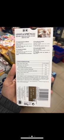 Sô cô la LINDT Excellence 85% 100g