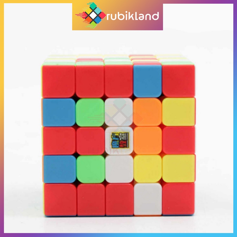 Rubik 5x5 MoYu MeiLong Stickerless Rubic 5 Tầng 5x5x5 Đồ Chơi Trí Tuệ