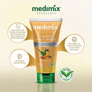 Sữa Rửa Mặt Medimix Nghệ - Làm Sáng Da Mờ Thâm 150ml
