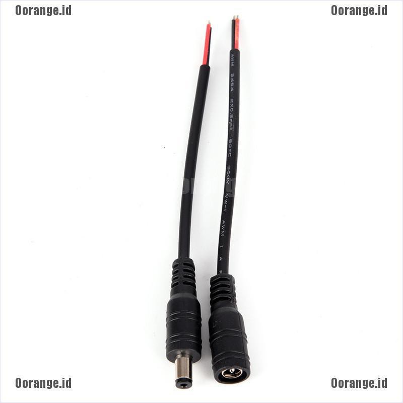 Bộ 5 Dây Cáp Kết Nối 5.5x2.1mm + Ổ Cắm DC 5