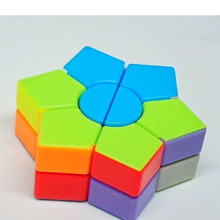 Rubik Biến Thể 2-Layer Super Square-1 Star Stickerless (Mã RB002) - Đồ Chơi Trí Tuệ