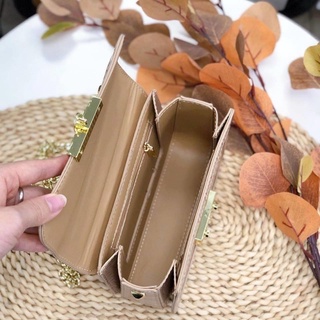 Túi Chữ C da rắn size 18 chất đẹp(ảnh thật)