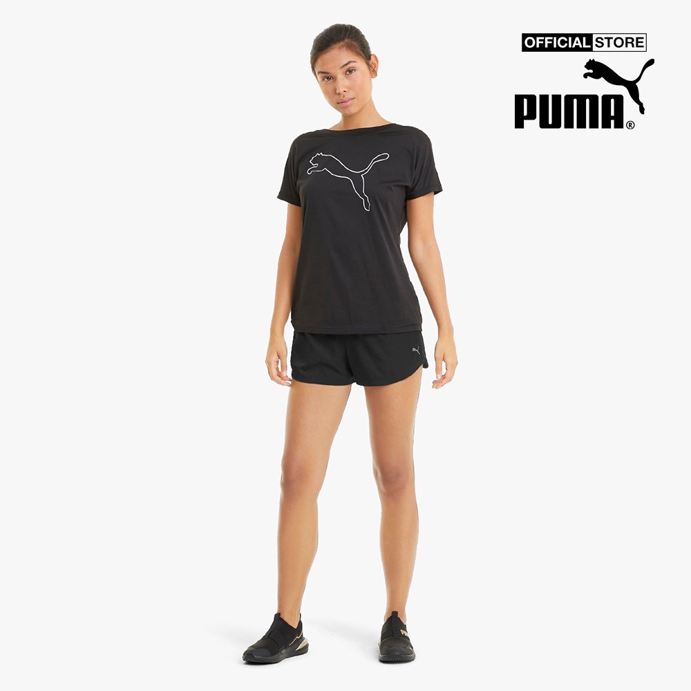 PUMA - Quần shorts nữ lưng thun Performance Training 520312-01