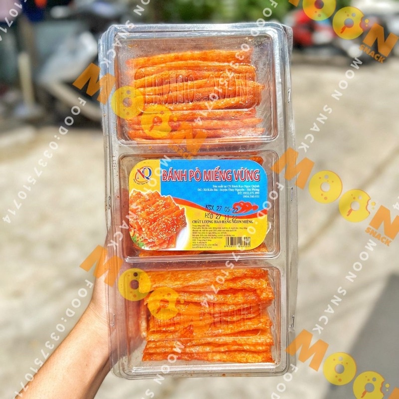 Bánh pò quẩy hộp lớn nhiều loại quẩy/xiên/viên/miếng Ngọc Quỳnh  Paco Food gần 70 que hộp lớn 320g-món ăn vặt hot trend