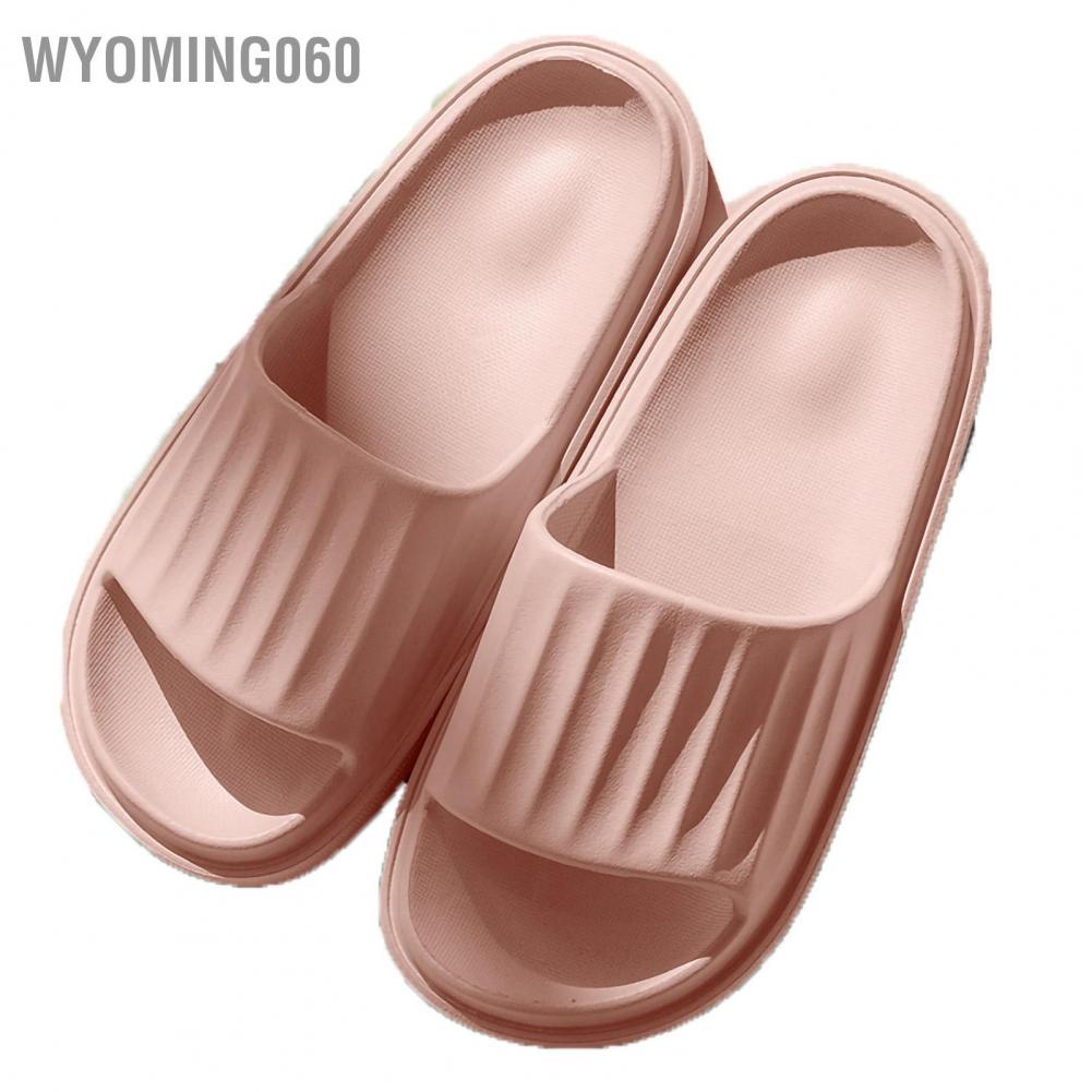 Dép sandal đi trong nhà xốp EVA đế mềm chống trượt mùa hè cho nam nữ【Wyoming060】
