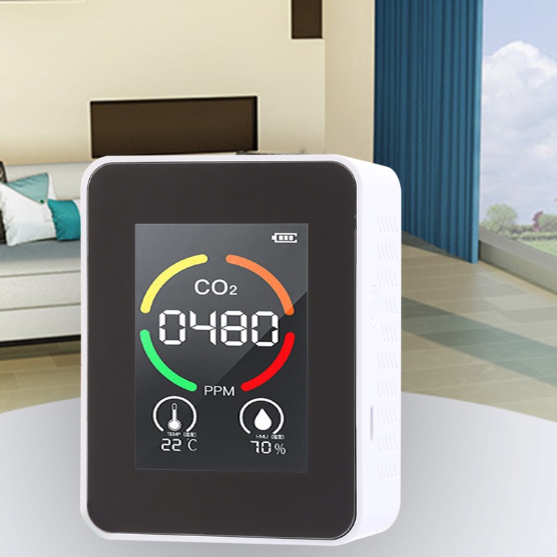 Máy Kiểm Tra Chất Lượng Không Khí Cho Bệnh Viện Trường Học / Phòng GYM / Cinema