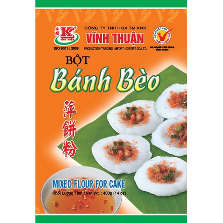 Bột Bánh Bèo Vĩnh Thuận 400gr