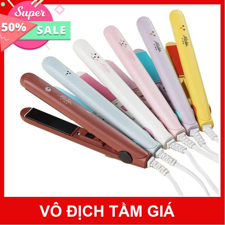 [ 𝐒𝐚𝐥𝐞 𝟓𝟎% ] MÁY ÉP, UỐN, DUỖI, LÀ TÓC MINI (TIỆN LỢI):