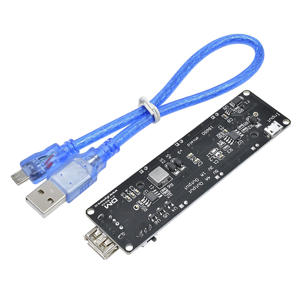 Bảng mở rộng lá chắn pin Wemos V3 ESP32 ESP-32 18650 với cáp USB cho Arduino Raspberry Pi | WebRaoVat - webraovat.net.vn