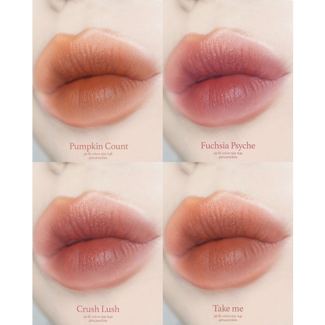 [Mã 2712FMCGSALE giảm 8% đơn 500K] [Ver 7+8]Son Kem Black Rouge Velvet Tint màu A33-A44 | BigBuy360 - bigbuy360.vn