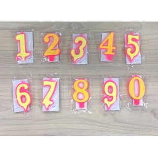 Nến số từ 0-9