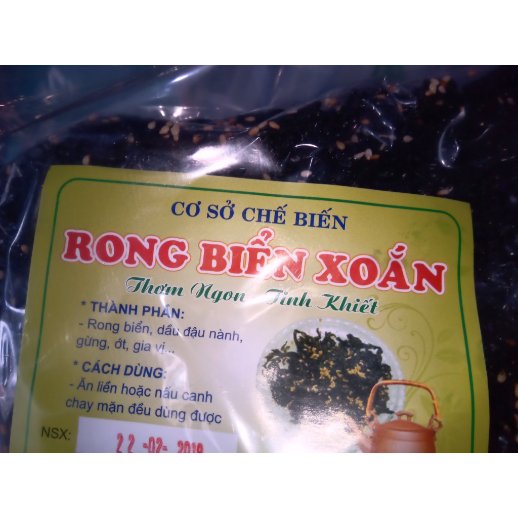 Rong biển ăn liền 100g/300g - Sản xuất tại Việt Nam