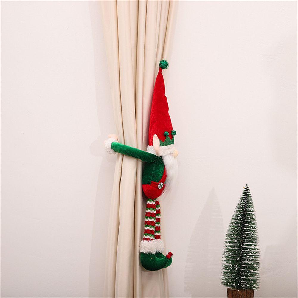 Dây Buộc Rèm Cửa Họa Tiết Hoạt Hình Giáng Sinh Trang Trí Giáng Sinh Giá Đỡ