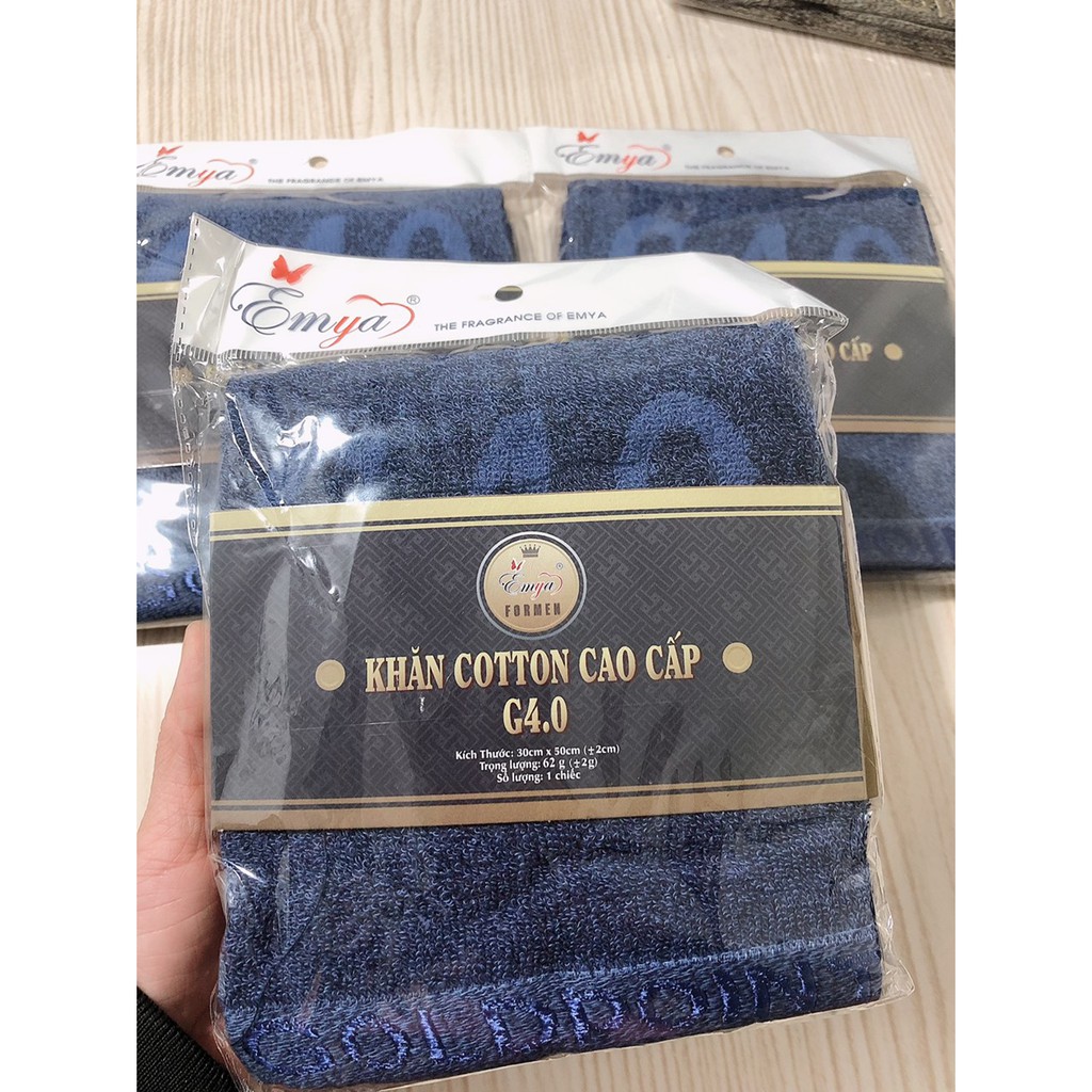 Khăn Mặt Cotton Emya G4.0 Cao Cấp