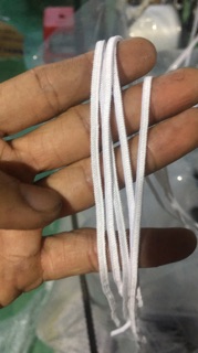 Thun co dãn may khẩu trang bản dẹp 3ly (350m)