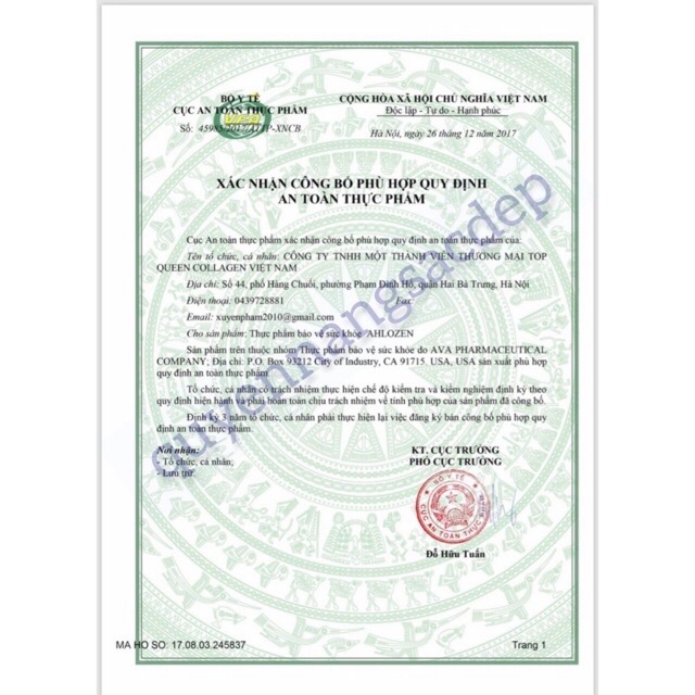 Viên uống Collagen AEC 12000mg date mới