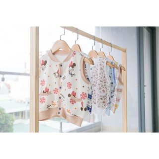 Áo gile cho bé siêu đáng yêu - cổ tròn - ANNKIDS