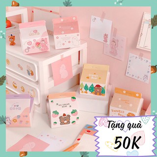 HỘP GIẤY NOTE, TẬP NOTE, GIẤY GHI CHÚ DẠNG HỘP SỮA CAO CẤP HOẠ TIẾT