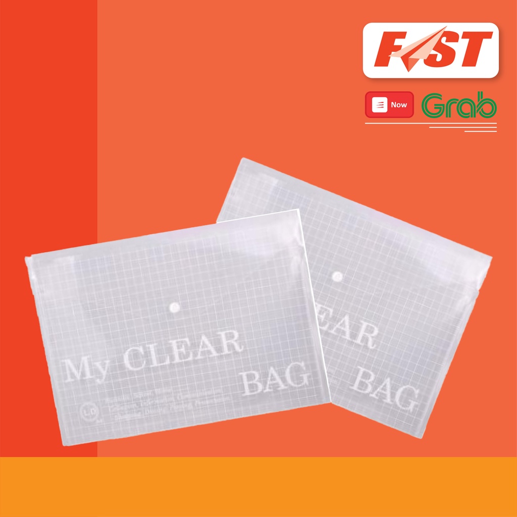 Bìa Nút A4/F4 My Clear (Bìa Sơ Mi)