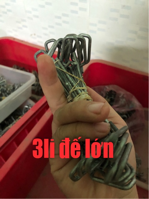 Combo 10 Bộ Đế Đai Làm Cựa Gà - Thép Cứng