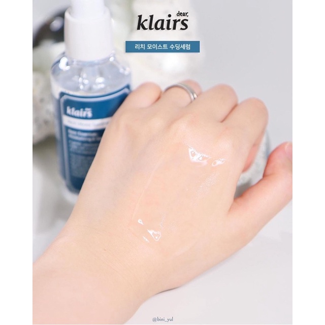 Dưỡng Da Klairs Rich Moist Soothing Serum / Cream