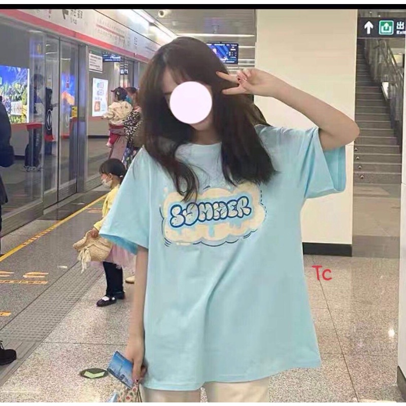 Áo thun tay lỡ Summer TC6