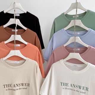 Áo phông THE ANSWER LYRA kiểu dáng basic trẻ trung - VSYAP0237
