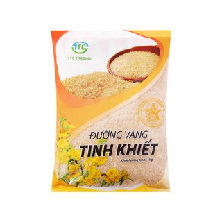 Đường vàng tinh khiết TTC Trading gói 1kg
