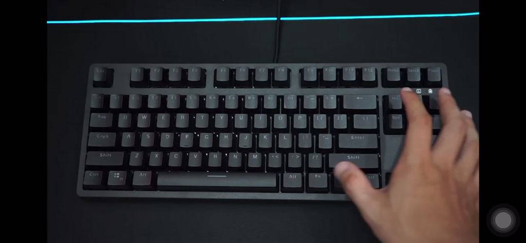 Bàn phím cơ Edra EK387 Rainbow Huano Switch (Blue /Brown /Red Switch) | BigBuy360 - bigbuy360.vn