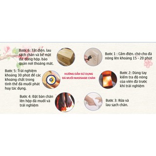 Đèn đá muối Himalaya massage chân -phukienphuonghoang