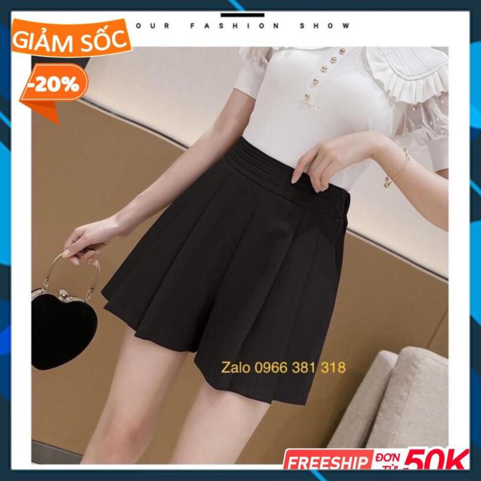 Quần giả váy,quần short nữ giả váy cạp xếp ly chất tuyết mưa cao cấp tôn dáng mã leg208 | BigBuy360 - bigbuy360.vn