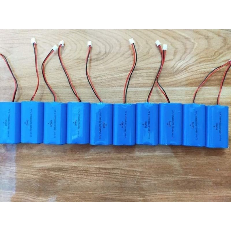 Pin Máy ALONG 2200MAH Dùng Loa Bẫy Chim Trợ Giảng 7.4vl