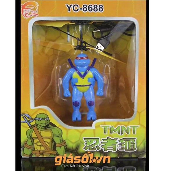 Máy bay cảm ứng Ninja Rùa có remote