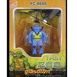 Máy bay cảm ứng Ninja Rùa có remote