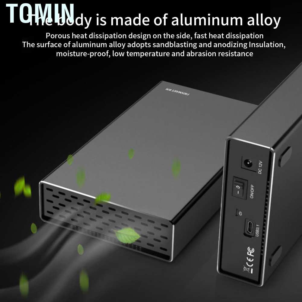Hộp Đựng Ổ Cứng 2.5 / 3.5in Sata Hdd Ssd K3527C 100-240v | BigBuy360 - bigbuy360.vn