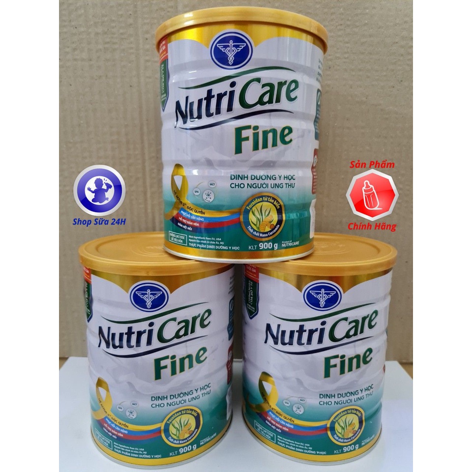 [MẪU MỚI] Sữa bột Nutricare Fine 900g (cho người bị ung thư)